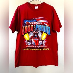 NHRA Loud and Proud vintage t-shirt. Men’s Size Large. Excellent condition.